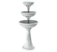 CIOTOLA PER FIORI CON COLONNA 'TREVI' Ø cm 30/40/50 - cappuccino BAMA