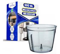 Ciotola per Frullatore a Mano 500 ml con Codice Originale MS-0A14423 MS-652185 per Moulinex per Krups per Tefal - Garanzia di 10 Anni - MONTERAL