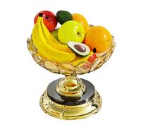 Ciotola per frutta rotante multistrato per decorazioni domestiche snack piatto facile da pulire e salvaspazio