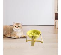 Ciotola per gatto per cani alimentatore lento alimentazione lenta per gli