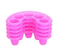 Ciotola per Gel Soak Off Ciotola 16 × 11 × 10 5 Pezzi Ciotola per Rimozione Gel Acrilico UV per Unghie Fori Ciotola per Dito Soak Off Piatti