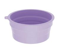 Ciotola per il ghiaccio in silicone, bacino per il viso a raffreddamento rapido, per il viso freddo, per rassodare la pelle, strumento per ringiovanire e gonfiore, 21,5 x 10 cm, rosa, blu, viola