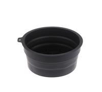 Ciotola per il ghiaccio per il viso, con vassoio incorporato, bagno viso pieghevole in silicone per terapia a freddo, stringendo la pelle e sollievo dall'acne, strumento portatile per la casa Spa