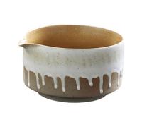 Ciotola per il tè Matcha in ceramica realizzata a mano per la preparazione