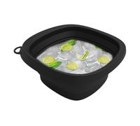 Ciotola Per Immersione Fredda Del Viso - Bacinella per Immersione Fredda del Viso,Silicone con Vassoio per Cubetti Incorporato Rullo Facciale Bacino per Lavaggio Freddo Pieghevole per Cura della Pelle
