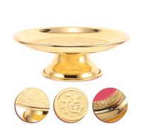 Ciotola per la benedizione rituale, vassoio per la frutta del tempio, vassoio