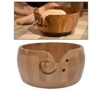 Ciotola per la conservazione del filato in legno di bambù Supporto per