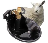 Ciotola per l'acqua delle Pecore abbeveratoio per capre abbeveratoio Automatico per capre Interruttore a sfioramento Resistente alle Cadute Igienico Sicuro per NAN