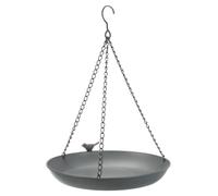 Trixie Vasca da Bagno da Appendere - 2200 ml e ø 30 cm - Grigio - per Uccello