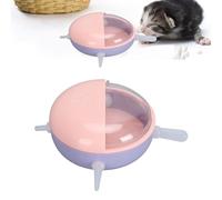 Ciotola per Latte per Animali Premium con 5 Tettarelle per il Comfort 'allattamento, Biberon Durevole per Animali Domestici, Mangiatoia per Latte per Cuccioli e Gattini, Flusso