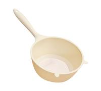 Ciotola per lavare le verdure - Cestello salvaspazio per il riso, per ristorante, appartamento, dormitorio, scolapasta da cucina a strati per frutta, pasta cereali, con design anti-fuoriuscita, 28,5