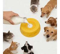 Ciotola per leccare cani con palla integrata per leccare il cane, ciotola interattiva per cani liquido a alimentazione lenta, per brodo di ossa, yogurt e dolcetti, giocattolo antiscivolo