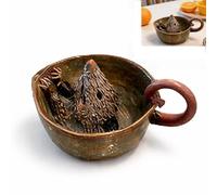 Ciotola per macinare e spremere a forma di topo, grattugia vintage in ceramica, spremiagrumi a mano, per tritacarne e agrumi, gadget da cucina divertente per gli appassionati di cucina