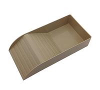 Ciotola per mangime per rettili, per tartarughe, con rampa e piattaforma solare - habitat portatile per tartarughe, lucertole e rane cornuti