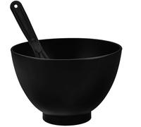 Ciotola per Maschera Viso in Silicone 250ml Nera, Set 1 Pezzo