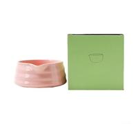 Ciotola per matcha fatta a mano con beccuccio, design giapponese per autentica preparazione del matcha, elegante ciotola in ceramica, facile da pulire per cerimonia del tè, ufficio o casa, multicolore