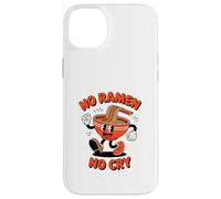 Ciotola per noodle danzanti retrò con scritta "No Ramen No Cry" Custodia per iPhone 14 Plus