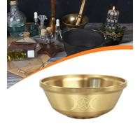 Ciotola per offerte d'acqua buddista tibetana, opera d'arte per
