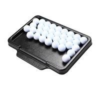 Ciotola per palline da golf: organizer per 50 palline, ciotola di pratica da golf per allenamento, costruzione stabile, design strutturato per gli appassionati di sport, interni ed esterni