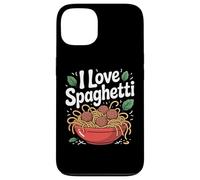 Ciotola per pasta I Love Spaghetti Delicious Custodia per iPhone 13