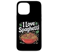 Ciotola per pasta I Love Spaghetti Delicious Custodia per iPhone 13 Pro Max