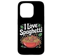 Ciotola per pasta I Love Spaghetti Delicious Custodia per iPhone 15 Pro