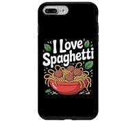 Ciotola per pasta I Love Spaghetti Delicious Custodia per iPhone 7 Plus/8 Plus