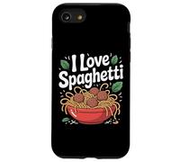 Ciotola per pasta I Love Spaghetti Delicious Custodia per iPhone SE (2020) / 7 / 8