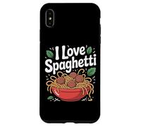 Ciotola per pasta I Love Spaghetti Delicious Custodia per iPhone XS Max
