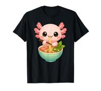Ciotola per Ramen Kawaii Axolotl, graziosa Decorazione Artistica Maglietta