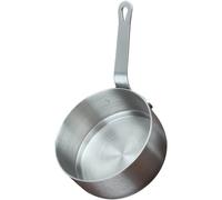 Ciotola per salsa in acciaio inossidabile da 50 ml con manico ergonomico, versatile ciotola per condimenti per la casa, argento, mini