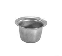 Ciotola per salsa in acciaio inox 165 ml per retro per becco aquila acciaio | Lavabile a mano per un aspetto più rustico per il fascino, perfetto compagno da tavolo, capacità 165 ml, design argentato