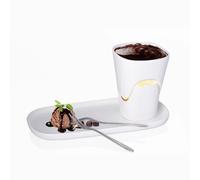 Ciotola per sciogliere il cioccolato Pentola per formaggio in ceramica per