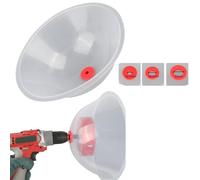 Ciotola per trapano elettrico con coperchio antipolvere in silicone flessibile, compatibile con taglierine per l'installazione a incasso, taglio (18,5 mm)