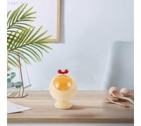 Ciotola per zucchero candito a forma di palla Coperchio trasparente