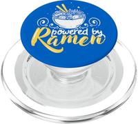 Ciotola per zuppa di noodle per un buongustaio con citazione divertente alimentata da Ramen PopSockets PopGrip per MagSafe