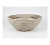 Ciotola Piante per Fiori Vaso Sylt Rotondo 52 CM - Plastica Giardino Conchiglia