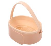 Ciotola Pieghevole per Pulizia Pennelli Cosmetici, Tpr e PP | Grana Multipla, Pulizia Facile, per Strumenti Make Up, Casa e Salone, Colore Kaki, Stile Semplice