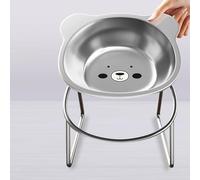 Ciotola rialzata per gatti, ciotola per acqua e cibo cani, gatti da interno,