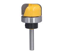 Ciotola router bit piatto intaglio intaglio rotondo vassoio vassoio strumento di slotwing in legno per le macchine per incisioni desktop per computer quaderno gambo 6 mm gambo