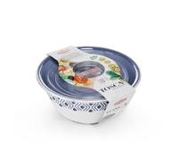 CIOTOLA SET 3 PEZZI BIANCO/BLU PALACE MULTIUSO