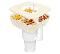 Ciotola Snack per Tazza con Coperchio, Snack Riutilizzabile per Bic3040