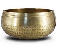 Ciotola tibetana Ciotola tibetana Ciotola tibetana fatta a mano for yoga Aiuta lo yoga e la meditazione di decompressione /25 (Color : Brass, Size : 17.5x9.5cm)