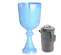 Ciotola Tibetana Di Cristallo Da 6 Pollici Con Manico A Intonazione Perfetta, For Meditazione, Guarigione Dei Chakra, Terapia Del Suono, Yoga, Con Martello A Percussione E Zaino(G4 tone,440hz)