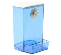 Ciotola Trasparente Per Nutrire Pappagalli In Plastica