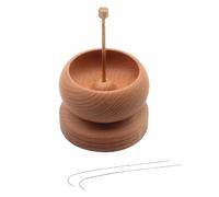 Ciotola trasparente per perline Spinner per progetti Bead Bowl sostituzione perline caricatore titolare stringa spinner strumento di stringa frangia collana Maker
