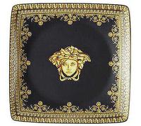 Ciotola Versace I Love Baroque Colore Nero, Oro classico cod. 11940-403653-15253