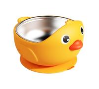 Ciotole a ventosa per bambini - Dispenser di cibo per i cartoni animati | Dispenser di cibo per bambini per snack, pasti all'aperto, autopulente