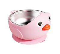 Ciotole a ventosa per bambini - Dispenser di cibo per i cartoni animati | Dispenser di cibo per bambini per snack, pasti all'aperto, autopulente