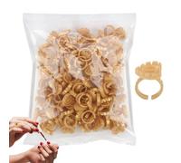 Ciotole adesive professionali per ciglia - 100 colle usa e getta, supporto adesivo portatile per estensioni, inchiostro e rossetto, pallet adesivo regolabile | Strumenti di fissaggio indispensabili